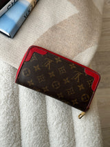 Louis Vuitton Monogram Retiro Zippy Wallet