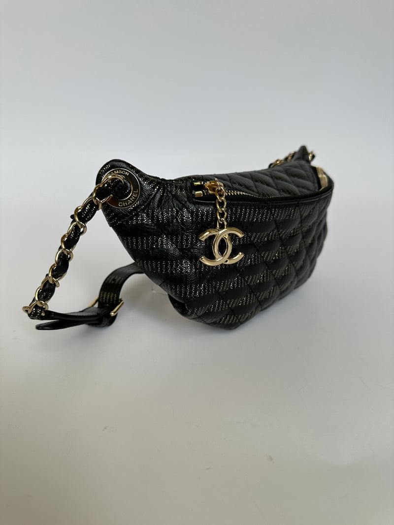 Chanel all about chains waist bag sale