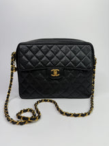 Chanel Diamond Quilted Camera Bag