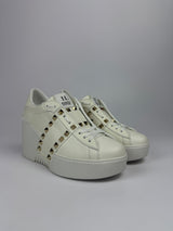 Valentino Rockstud Open Disco Wedge Sneakers (Size37.5/ UK 4.5)