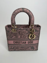 Christian Dior Medium Lady Dior D Lite