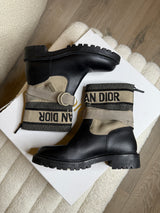 Christian Dior D-Major Ankle Boots  (Size 37.5/UK4.5)