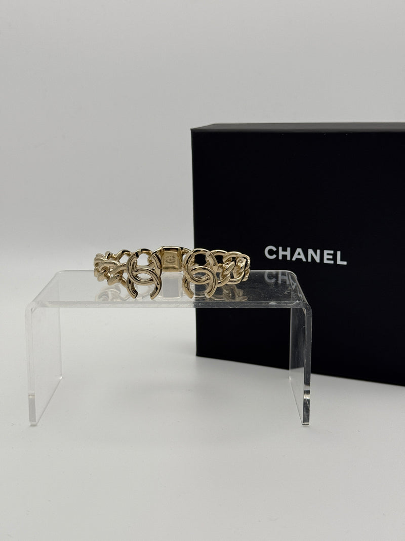 Chanel 22C Double CC Cuff