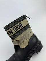 Christian Dior D-Major Ankle Boots  (Size 37.5/UK4.5)