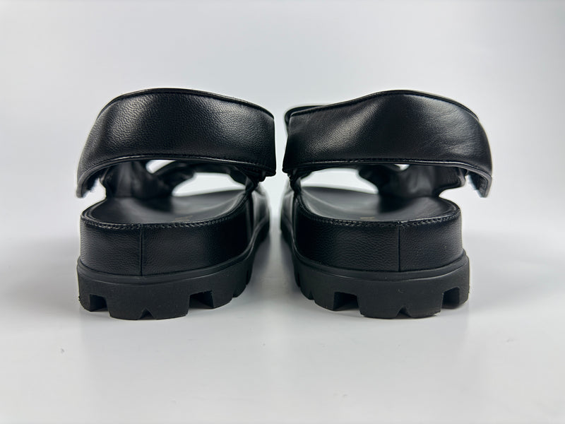 Prada Padded Nappa Leather Sandals (Size 39.5/UK6.5)