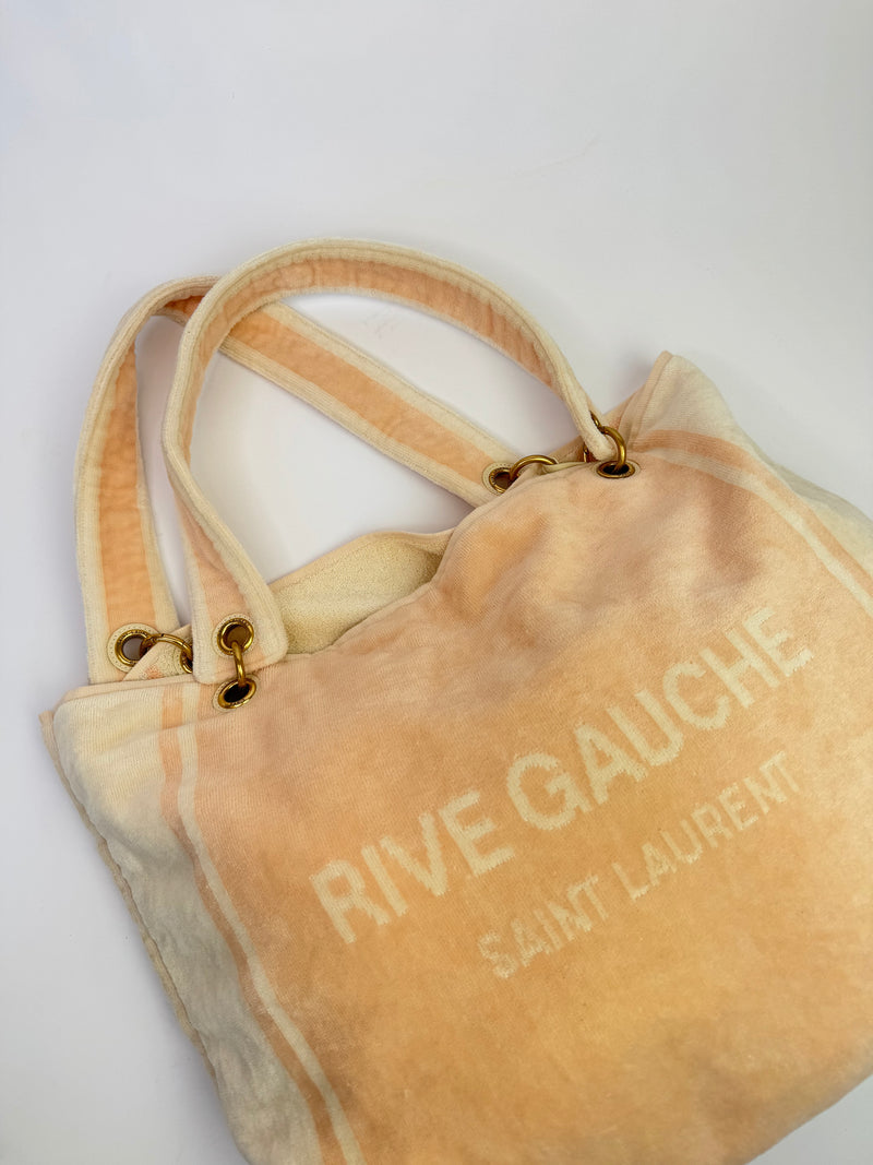 Saint Laurent Rive Gauche Toweling Bag