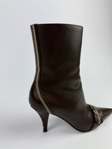 Christian Dior Ankle Boots  (Size 37.5/UK4.5)