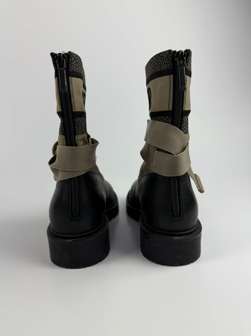 Christian Dior D-Major Ankle Boots  (Size 37.5/UK4.5)