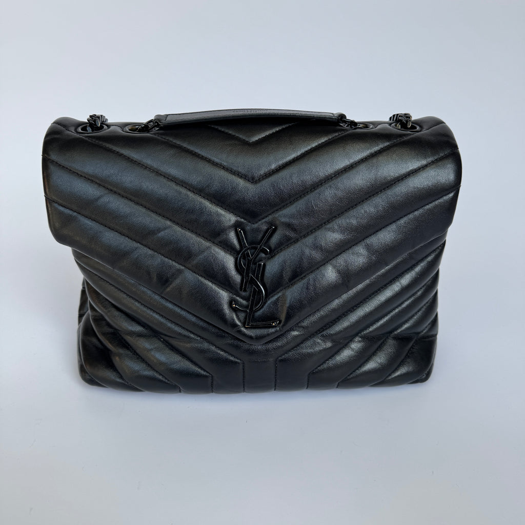 Ysl loulou bag black sale