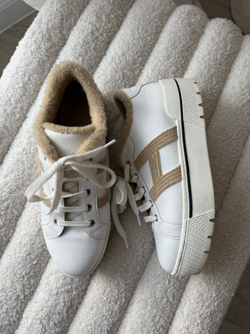 Hermès H Dare Sneakers (Size 39.5/UK6.5)