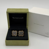 Van Cleef & Arpels Magic Alhambra Mother-of-Pearl 18K Yellow Gold Earrings