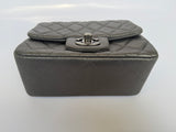 Chanel Mini Square Flap Bag In calfskin With RHW