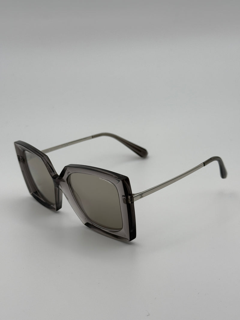 Chanel Mirror Square  Sunglasses