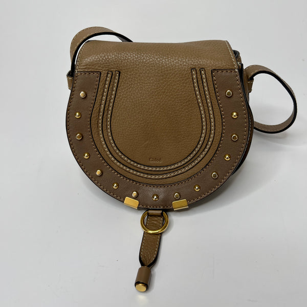 Chloe Mini Marcie Round Crossbody Bag