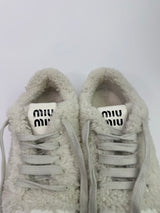 Miu Miu Shearling Sneakers (Size 39.5/UK6.5)