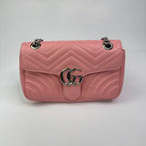 Gucci GG Small Marmont Matelasse Shoulder Bag