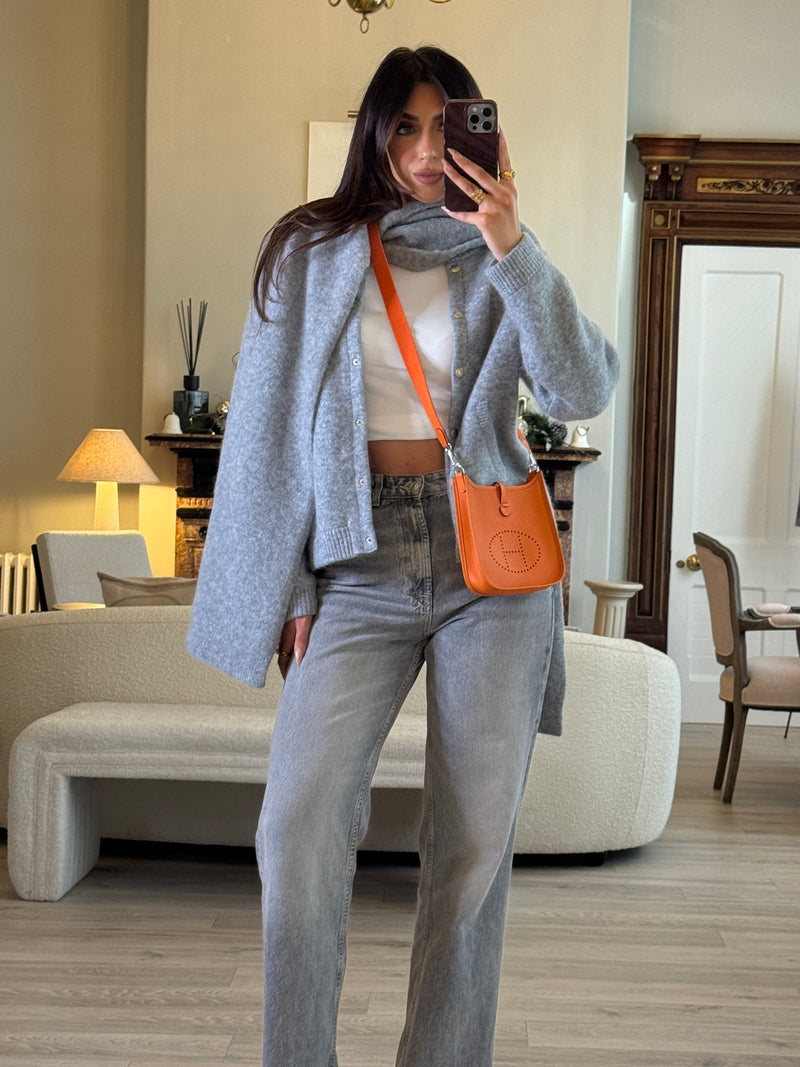 Hermès Evelyne TPM In Orange Clemence PHW