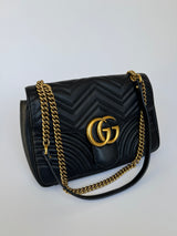 Gucci GG Medium Marmont Matelasse Shoulder Bag