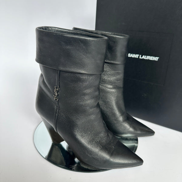 Saint Laurent Liz 85 Boots (Size 37/UK4)