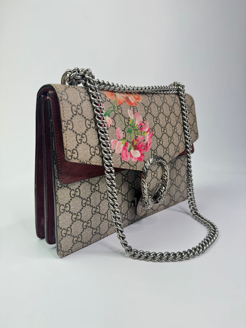 Gucci Dionysus GG Blooms Medium Shoulder Bag