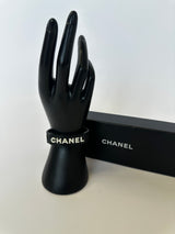 Chanel CC Rubber Bracelet