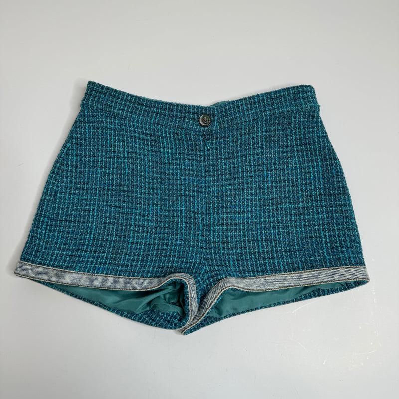 Chanel 22P Tweed Mini Shorts (Size 38/UK10)