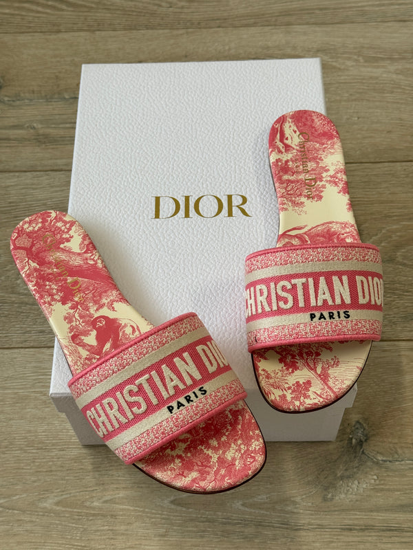 Christian Dior Dway Slide (Size 38.5/UK38.5)