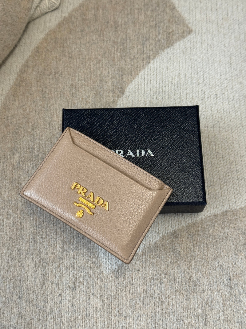 Prada Vitello Grain Leather Wallet