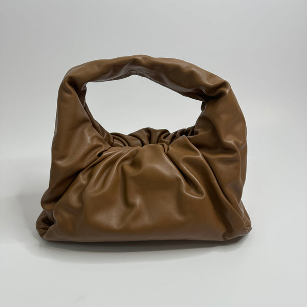 Bottega Veneta Tan Pouch Shoulder Bag