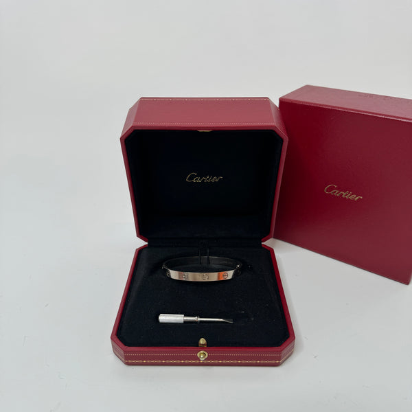 Cartier Love Bracelet in 18ct White Gold