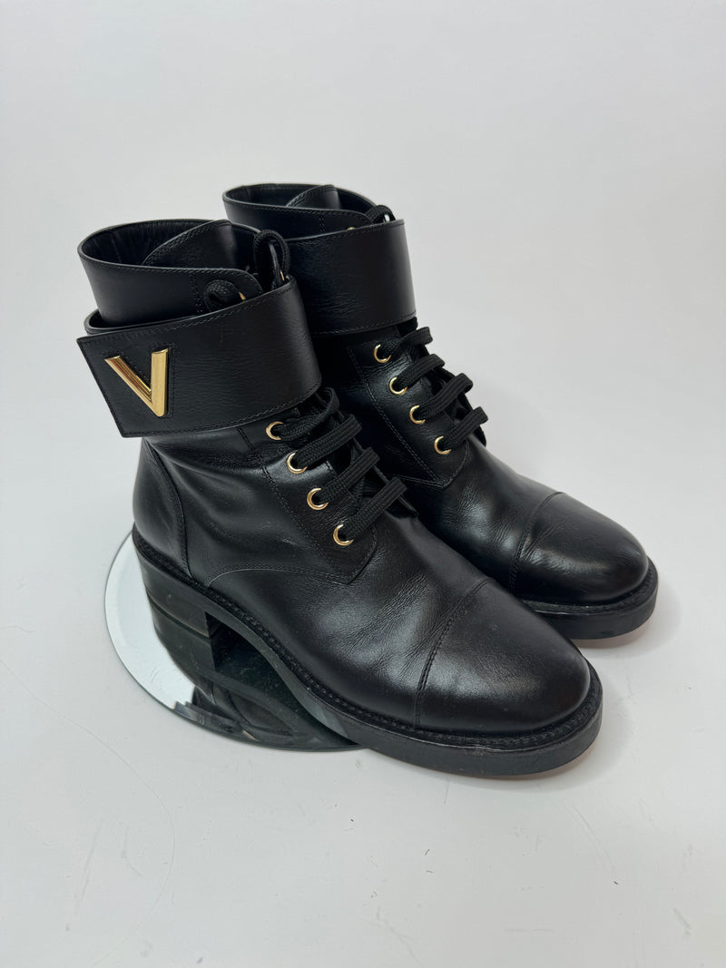 Louis Vuitton Wonderland Ranger Boots (Size 37.5 /UK 4.5)