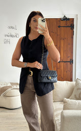 Chanel Vintage Small Classic Double Flap GHW