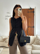 Chanel Vintage Small Classic Double Flap GHW