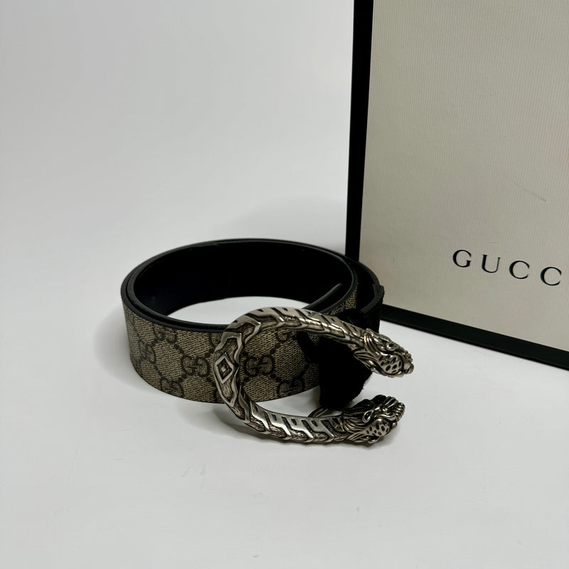 Gucci Dionysus GG Supreme Belt Size 70 28