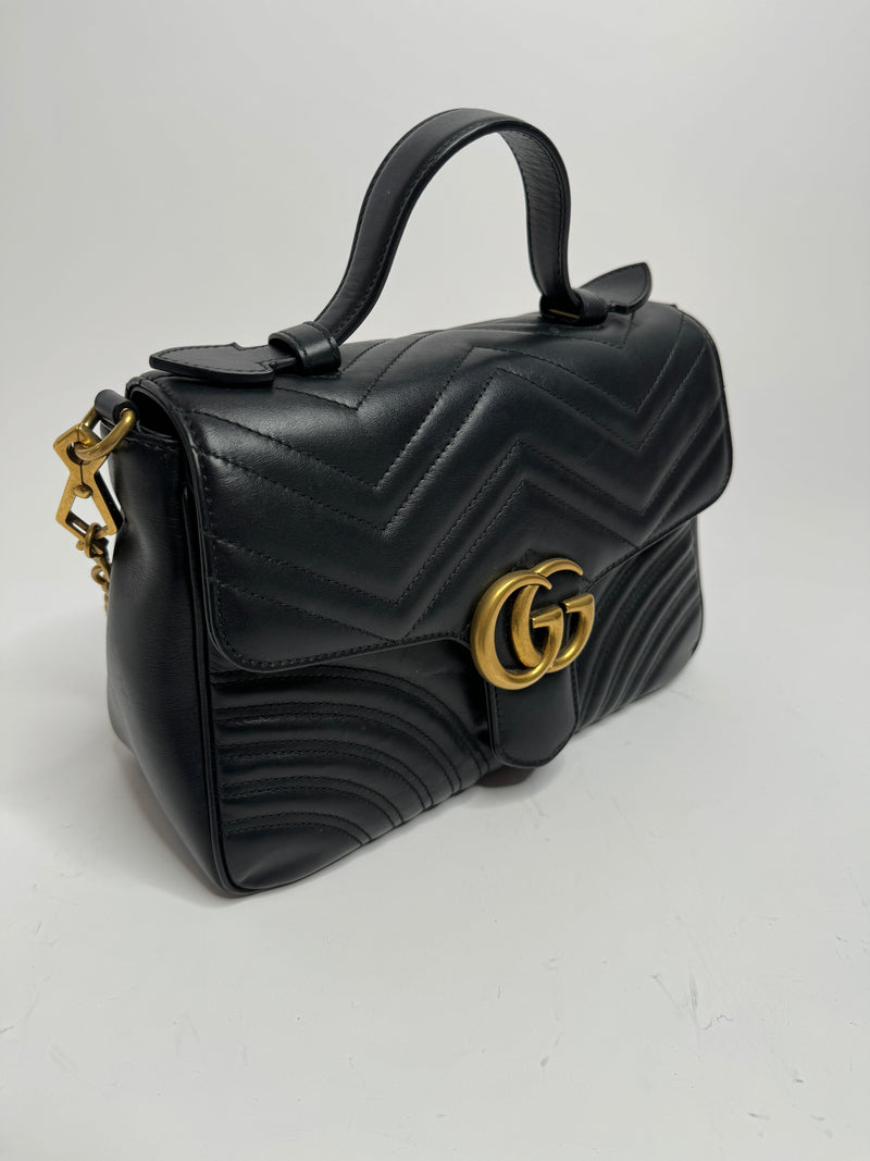 Gucci Marmont Top Handle Bag
