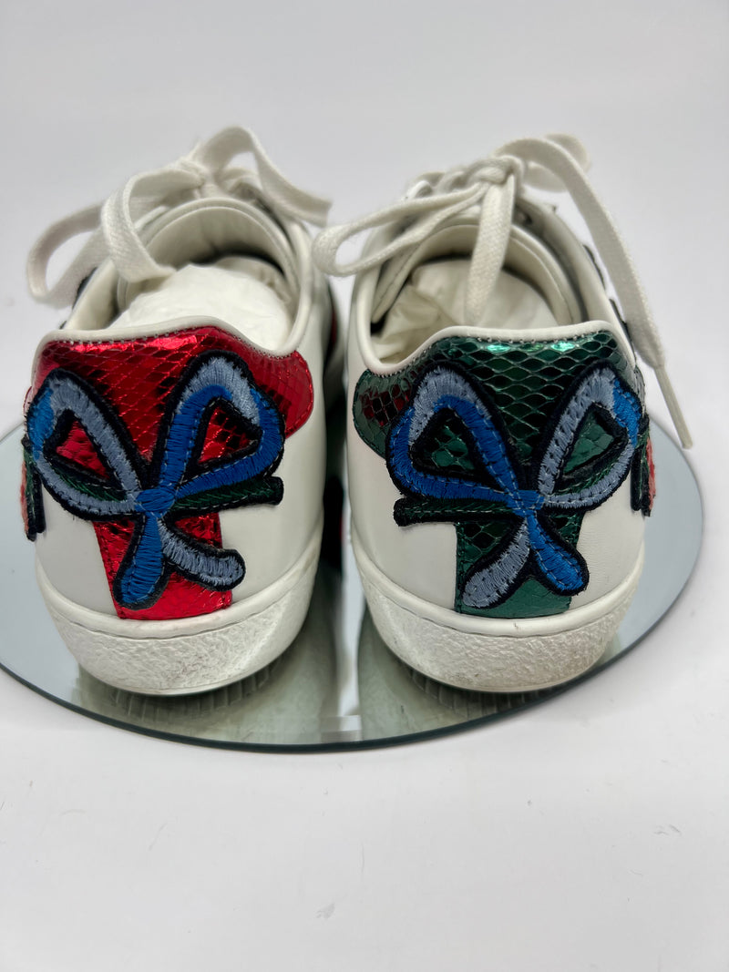 Gucci hot sale flower sneakers