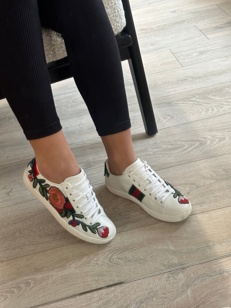 Gucci hot sale ace trainers